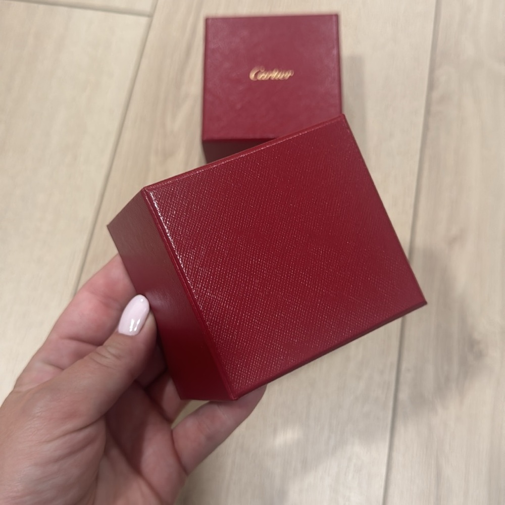 Cartier Burgundy Jewelry Box for Love Ring! - Picture 3 of 3